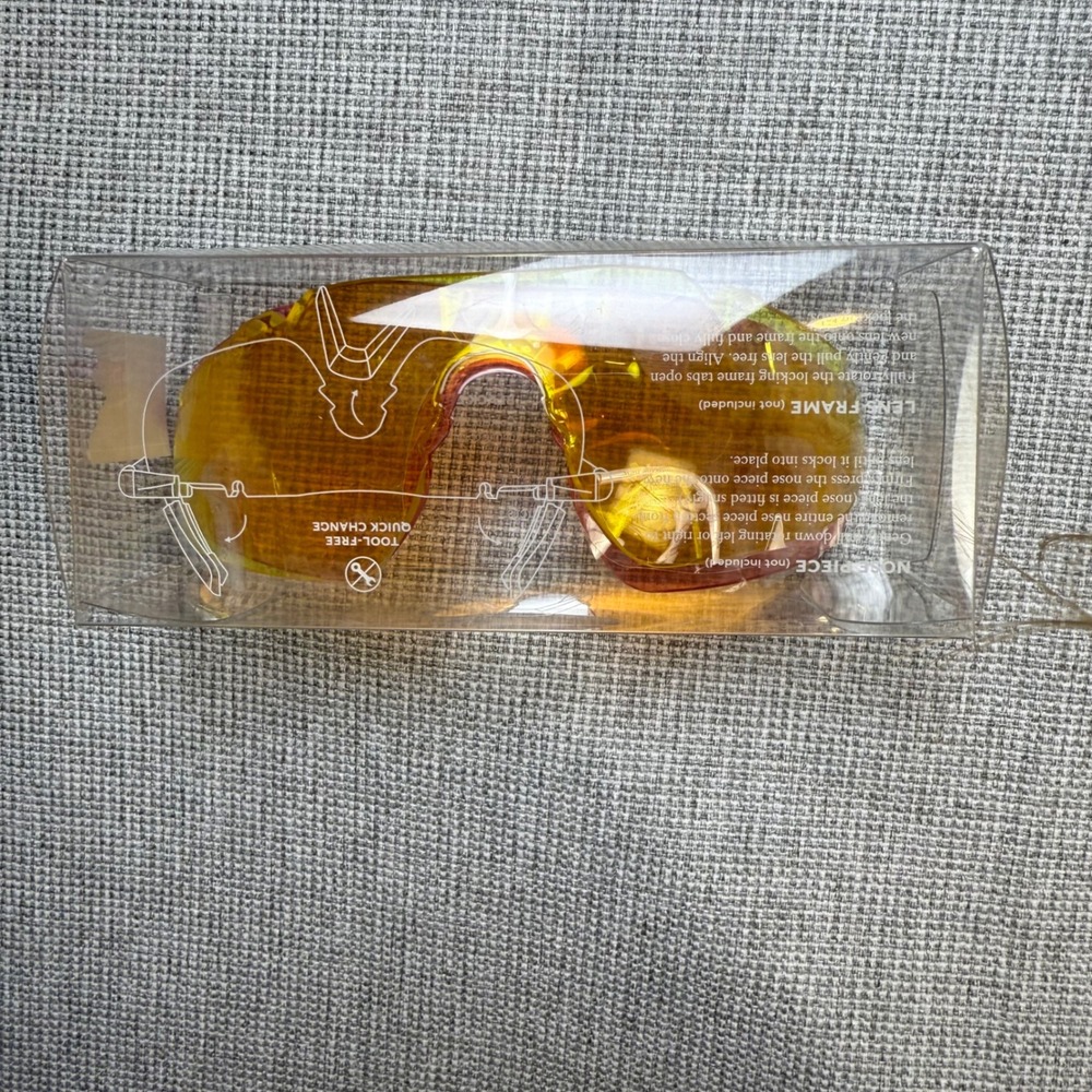 Swiss Tech Augen Replacement Lenses 2 Pack Yellow and Vermilion UV400 Fog Resist